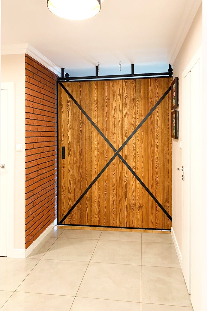 Große Schiebetür - eine originelle Lösung in der Wohnung | RENO Türen