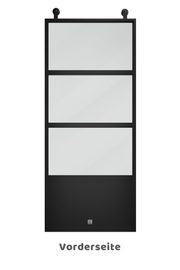 Metallschiebetür mit glas ATELIER 3