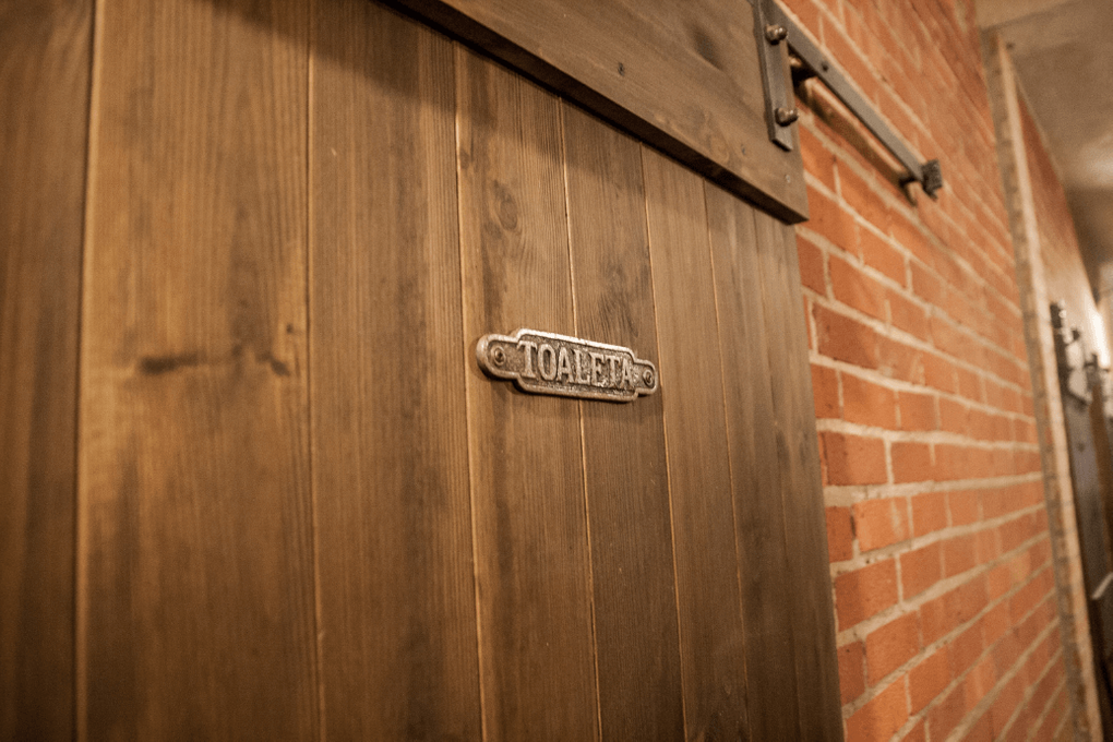 barn door-stil Schiebetüren, Schiebetür im Stallungen, Holztüren, Massivholztüren, Türen aus Kiefer