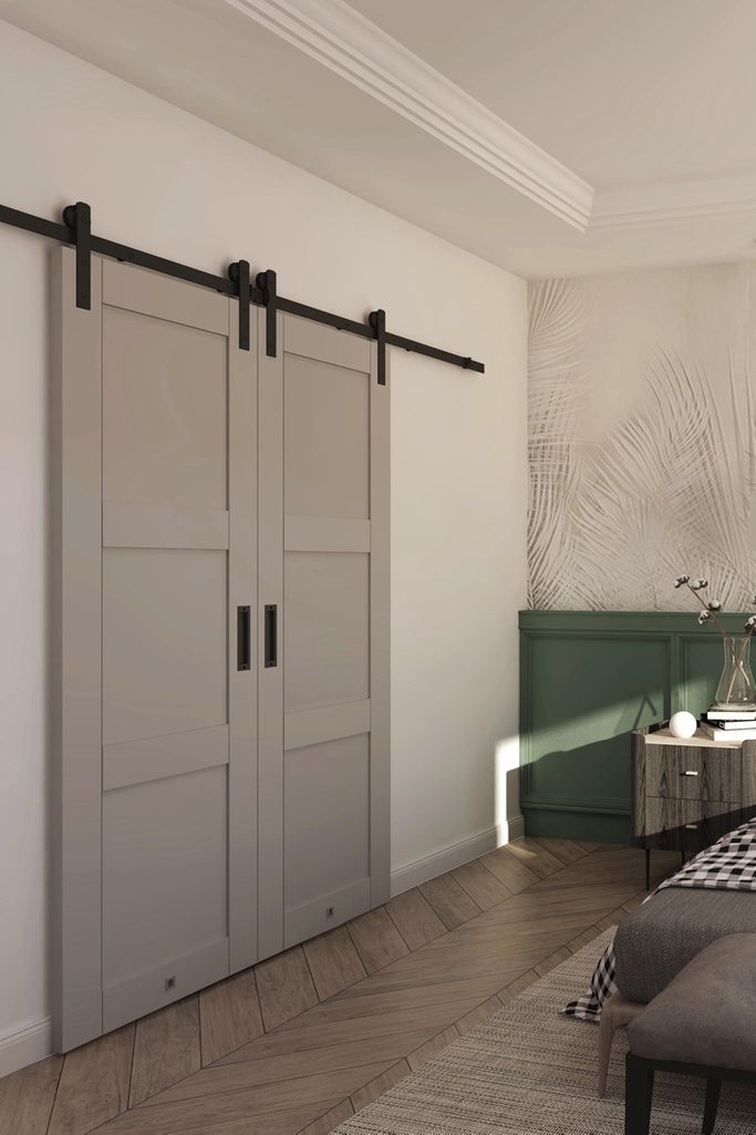 Schiebetür doppelt für klassische und moderne Räume | RENO Schiebetüren