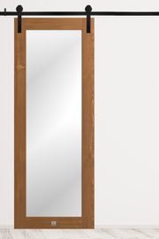 Holztür mit spiegel MIRRA