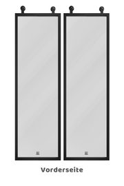 Doppel Glasschiebetür