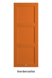 moderne orange schiebetüren