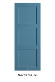 moderne blaue schiebetüren