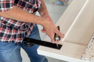 Installation von Schiebetüren